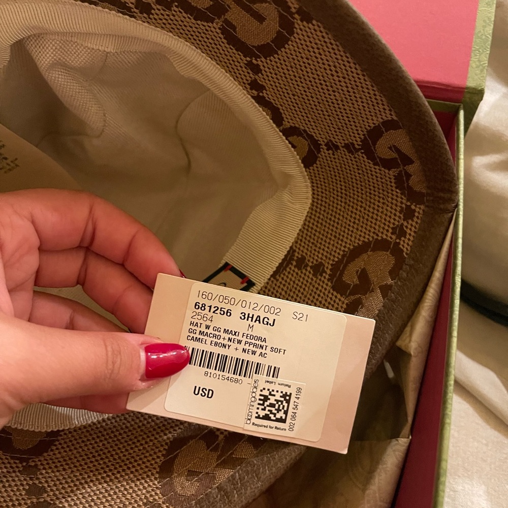 Gucci GG Canvas Bucket Hat size: M